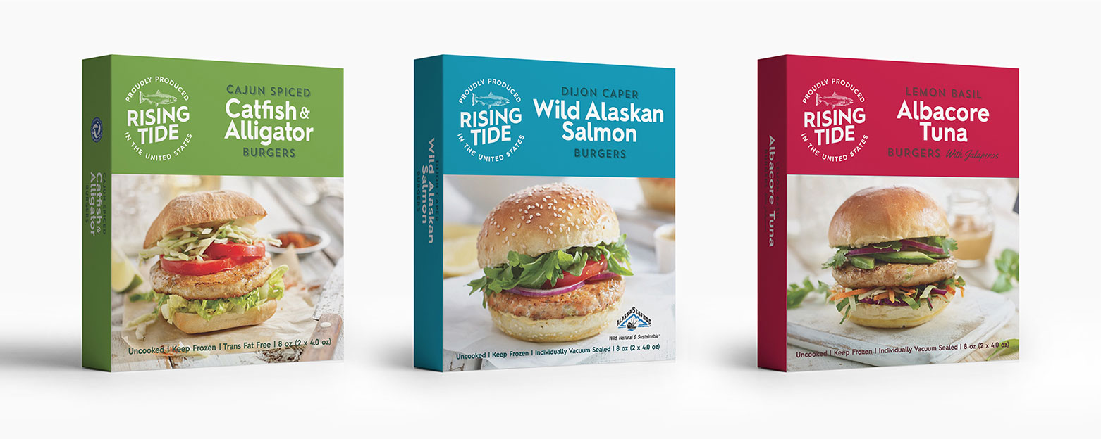 rising tide zesty vancouver branding agency graphic design walmart seafood